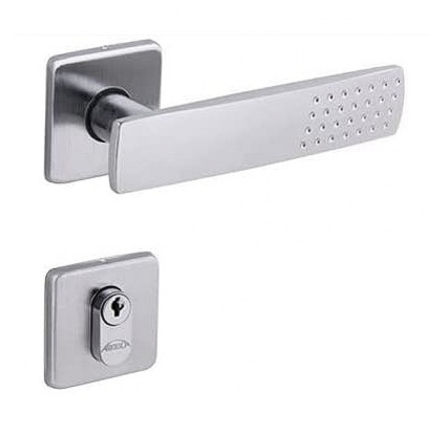 FECHADURA PLANA ESCOVADA AROUCA