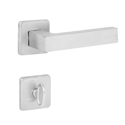 FECHADURA QUADRA ESCOVADA AROUCA